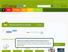 Tablet Screenshot of monstri.acolore.com