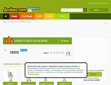 Tablet Screenshot of circo.acolore.com
