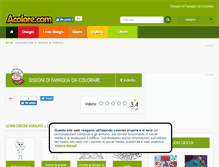 Tablet Screenshot of famiglia.acolore.com